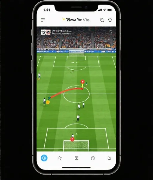 足球赛事追踪界面