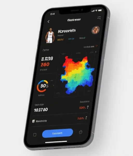 篮球数据统计界面